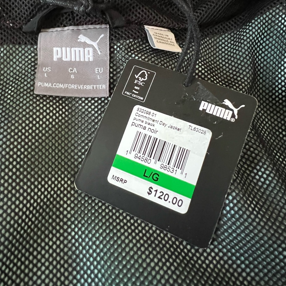 Puma Commitment Day Windbreak Jacket - Picture 14 of 16